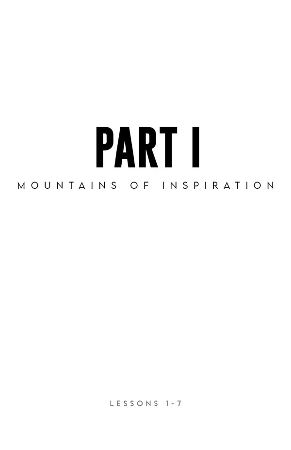 Mountains and Valleys of Scripture Student Edition