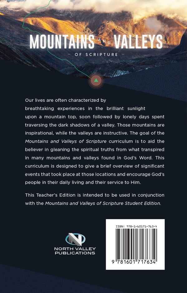 Mountains and Valleys of Scripture Student Edition