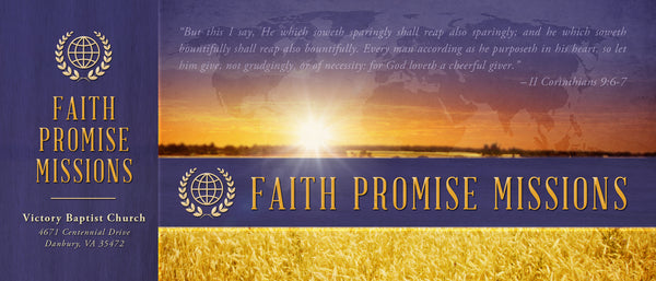 Faith Promise Commitment Card - Perforated (C)