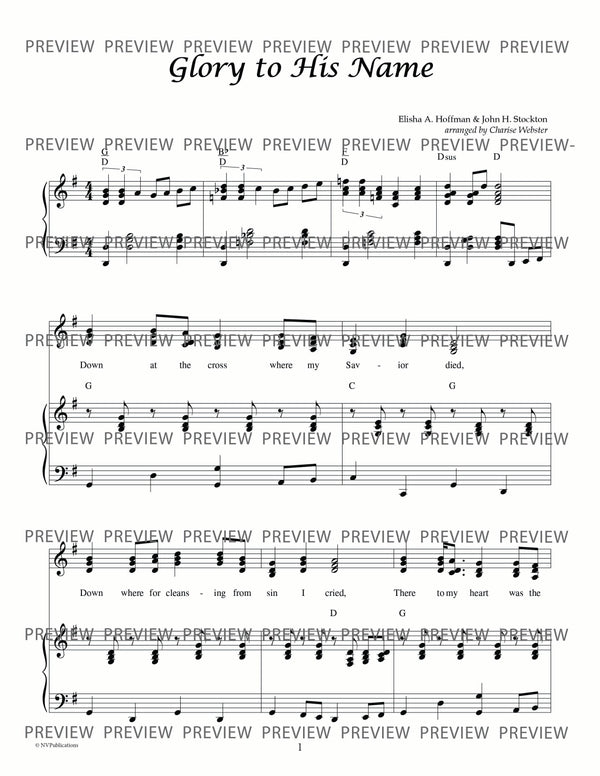 Vocal: Glory to His Name