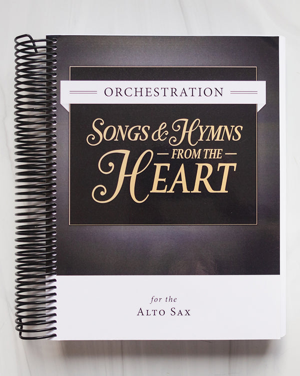 Songs & Hymns from the Heart Orchestration: Alto Sax