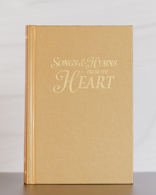Songs & Hymns from the Heart - Gold Hardback Hymnal