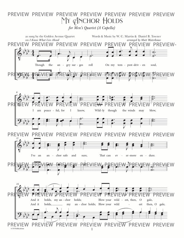 Vocal: My Anchor Holds