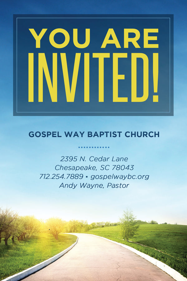 All-Seasons Invitation (F)