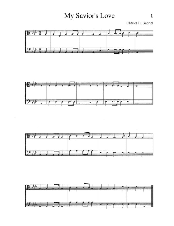 Songs & Hymns of Revival Orchestration: Viola, Cello, String Bass