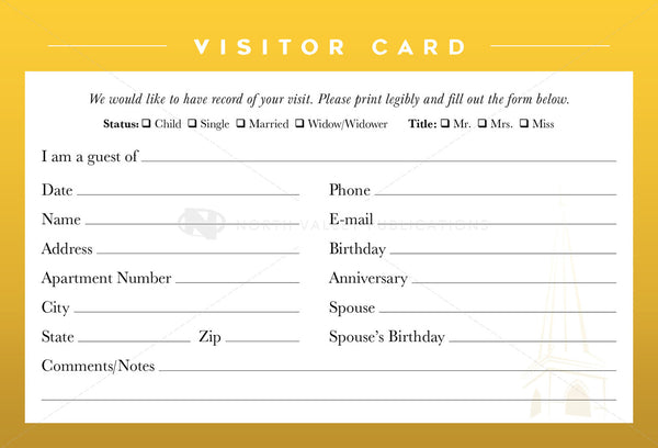 Visitor Card (10)