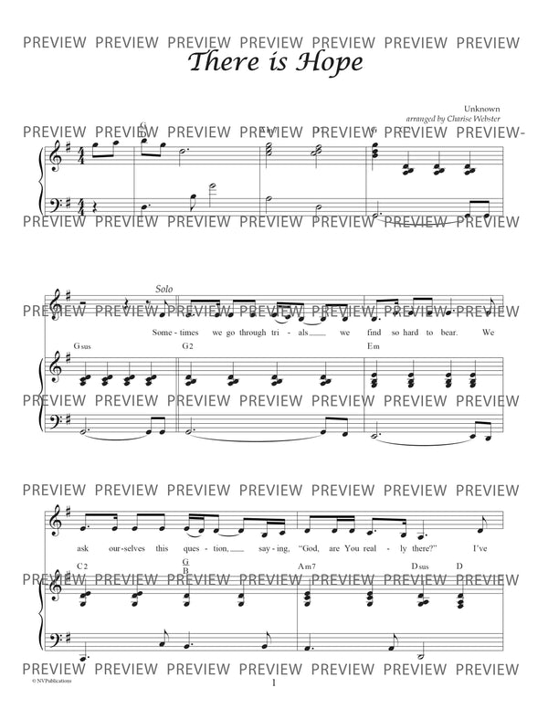 Vocal: There Is Hope