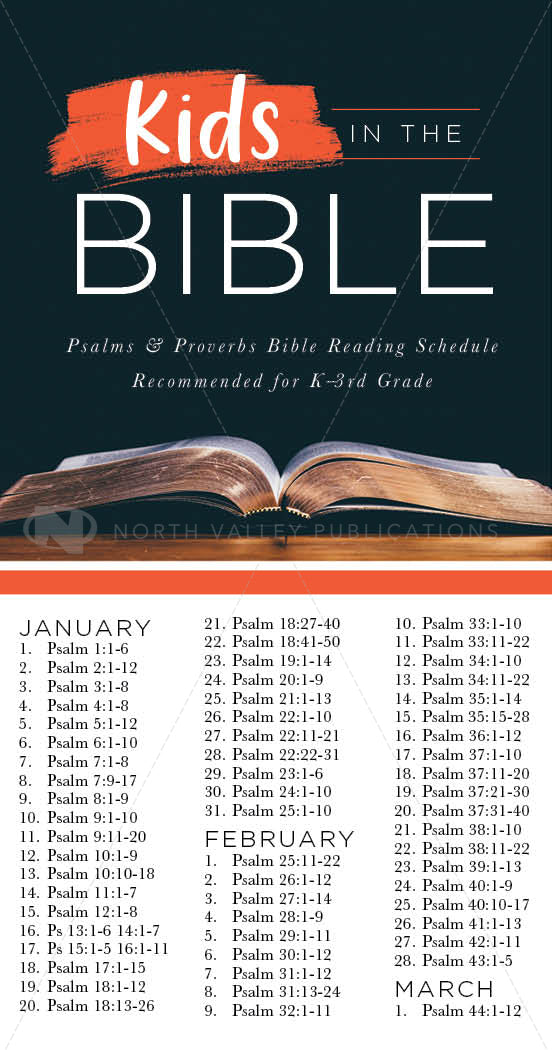 Bible Reading Schedules: Youth