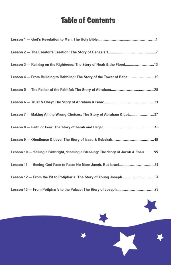 In the Beginning - Junior Workbook (Digital)