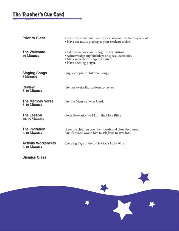 In the Beginning - Primary Teacher's Manual