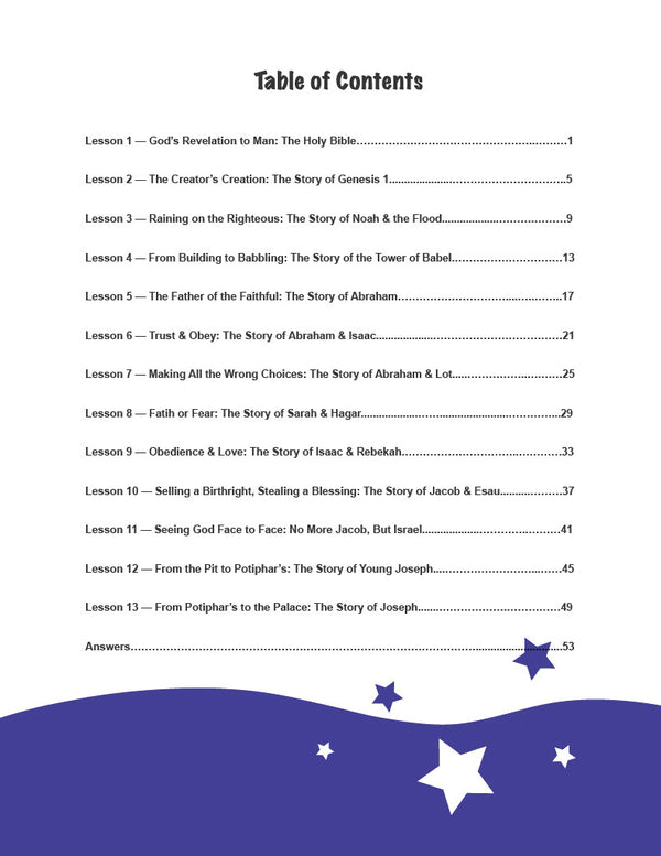In the Beginning - Junior Teacher's Manual