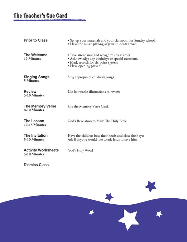 In the Beginning - Junior Teacher's Manual