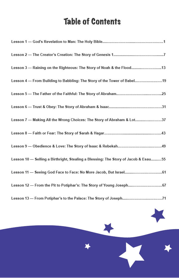 In the Beginning - Primary Workbook