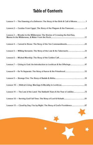 Coming Out of Egypt - Junior Workbook