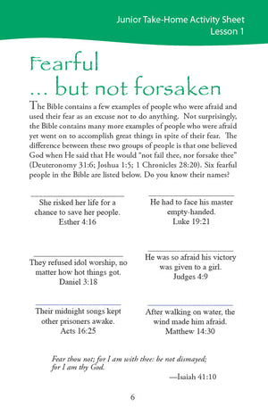 The Promised Land - Junior Workbook (Digital)