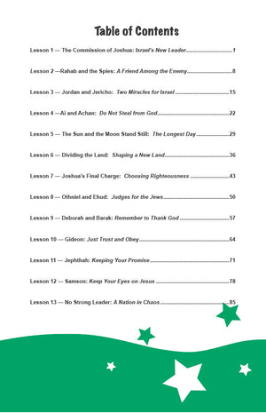 The Promised Land - Junior Workbook