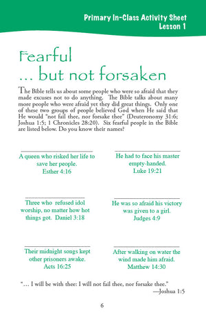 The Promised Land - Primary Workbook (Digital)