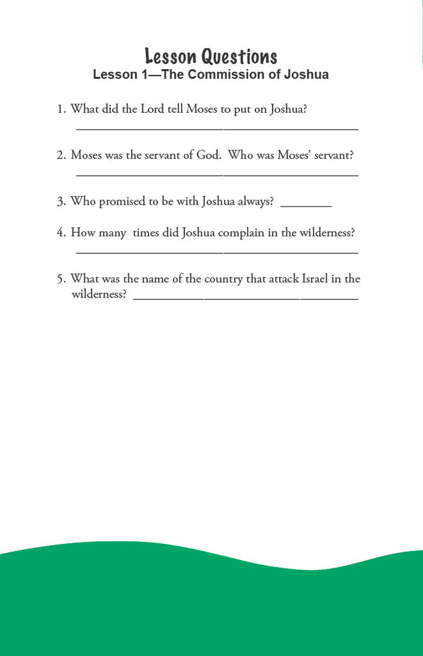 The Promised Land - Primary Workbook (Digital)