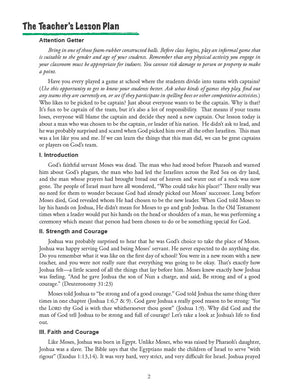 The Promised Land - Teacher's Manual (Digital)