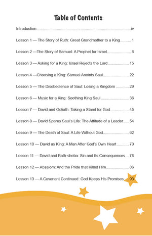After God's Own Heart - Junior Workbook