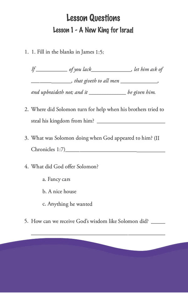 A House Divided - Junior Workbook (Digital)