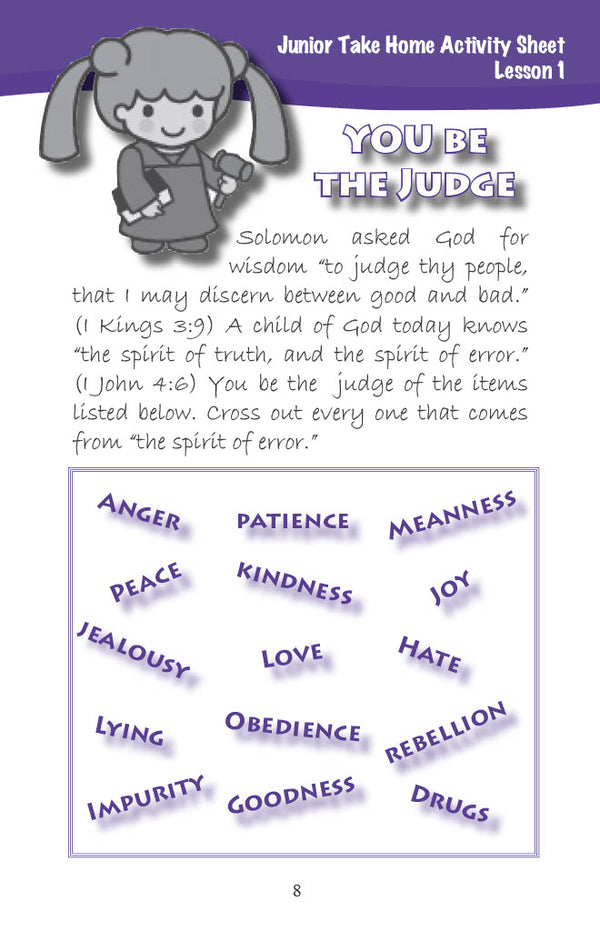 A House Divided - Junior Workbook