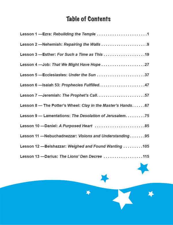 Old Testament Highlights - Teacher's Manual (Digital)
