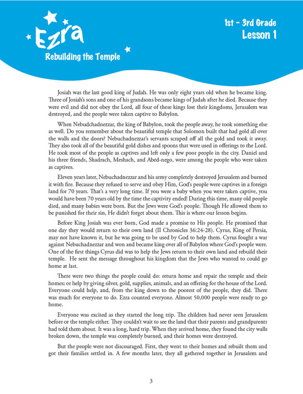 Old Testament Highlights - Teacher's Manual (Digital)
