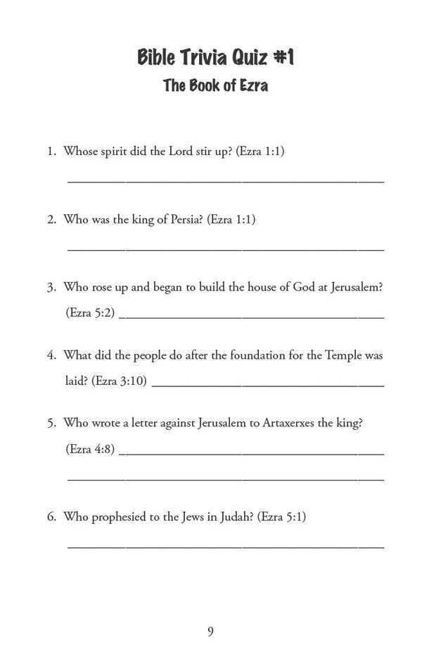 Old Testament Highlights - Junior Workbook (Digital)