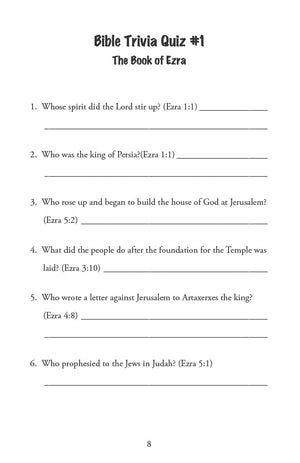 Old Testament Highlights - Primary Workbook (Digital)