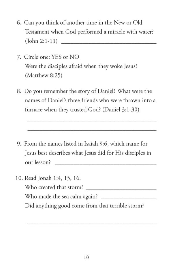 The Life of Christ II - Junior Workbook
