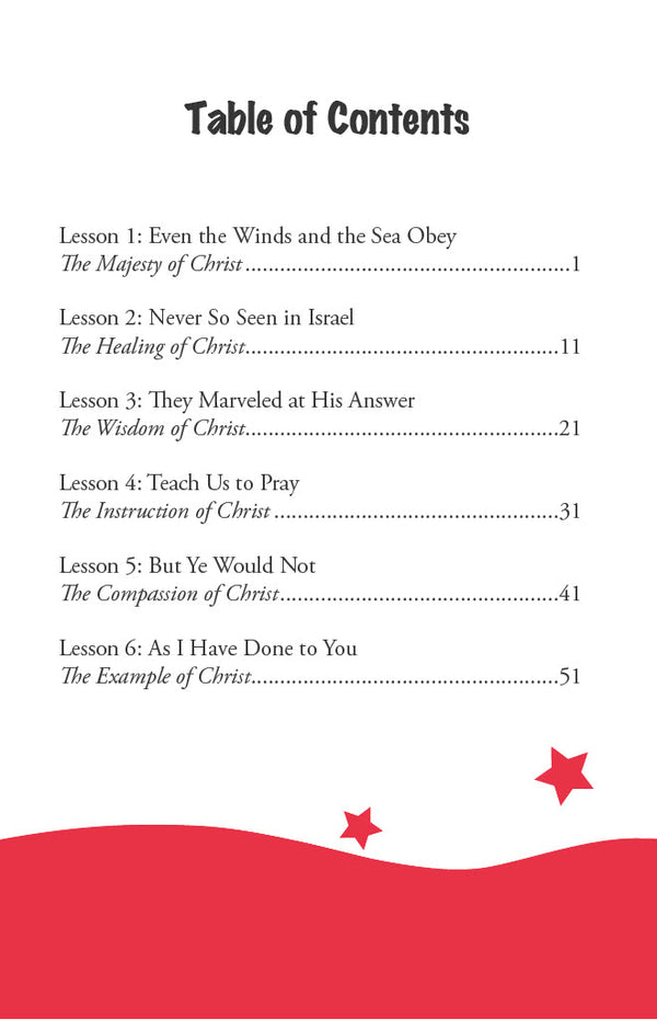 The Life of Christ II - Junior Workbook