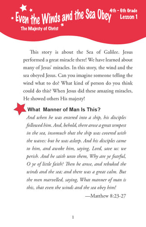 The Life of Christ II - Junior Workbook