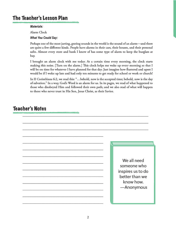 The Life of Christ I - Teacher's Manual