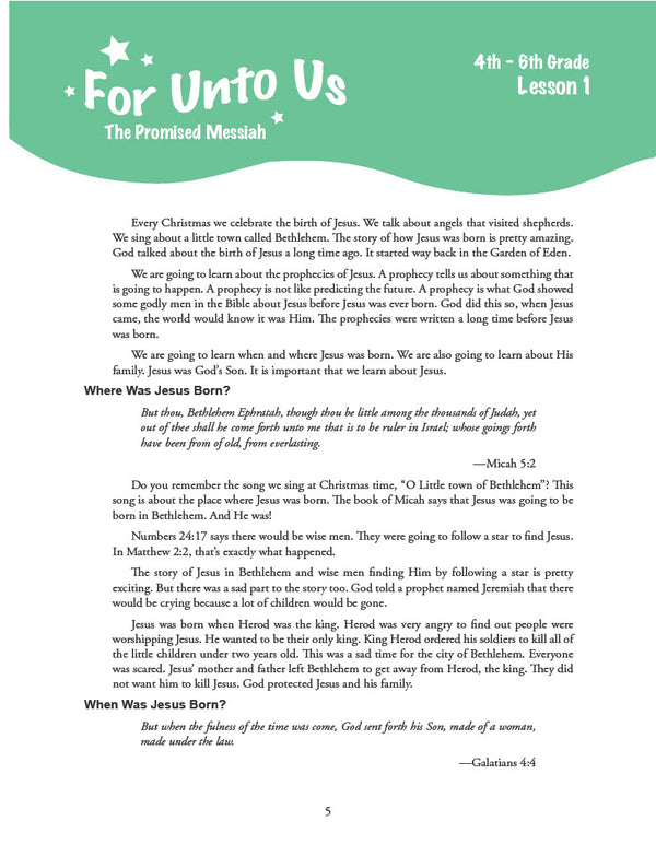 The Life of Christ I - Teacher's Manual (Digital)