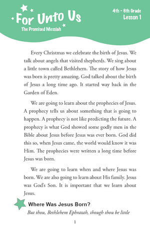 The Life of Christ I - Junior Workbook (Digital)
