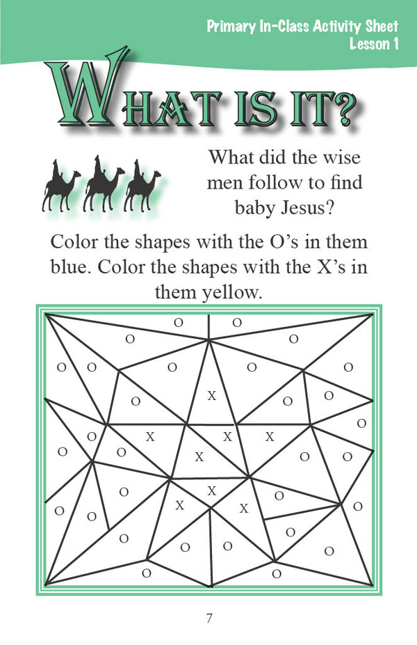 The Life of Christ I - Primary Workbook (Digital)