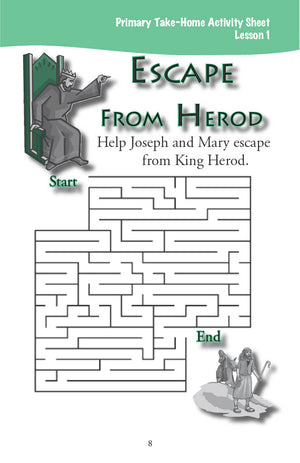 The Life of Christ I - Primary Workbook (Digital)