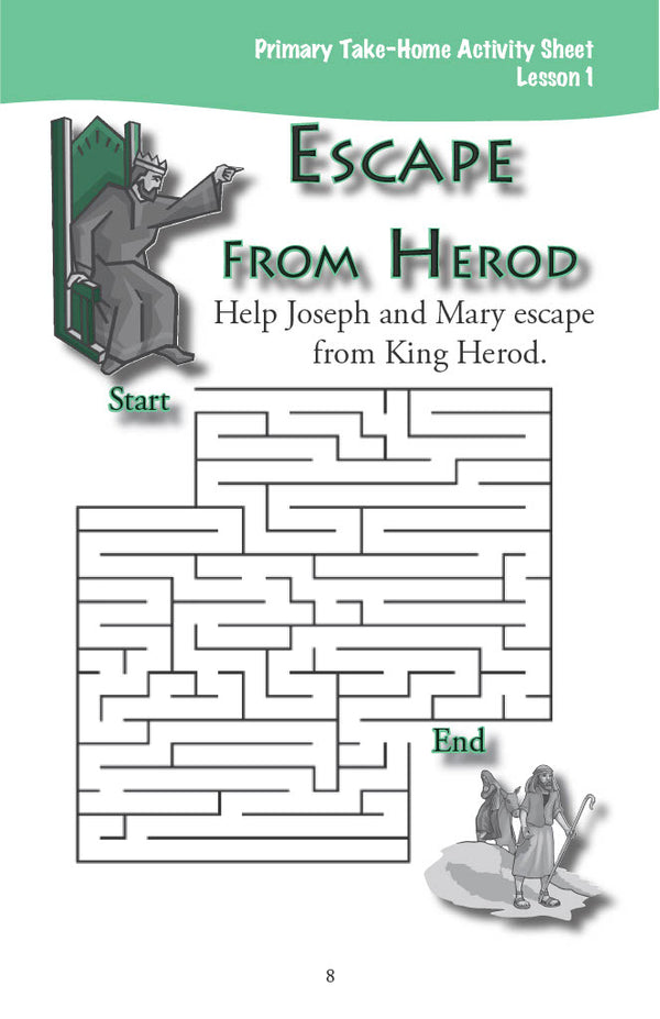 The Life of Christ I - Primary Workbook (Digital)