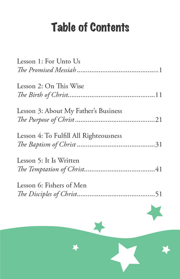 The Life of Christ I - Primary Workbook (Digital)