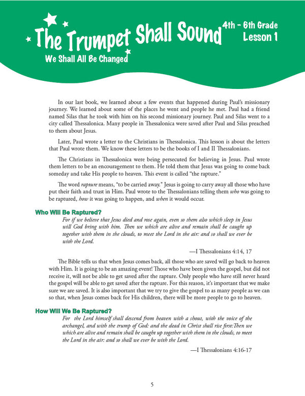 New Testament Highlights II - Teacher's Manual (Digital)