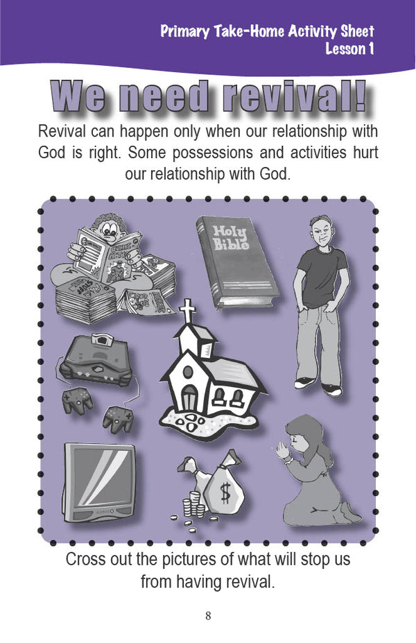 New Testament Highlights I - Primary Workbook (Digital)