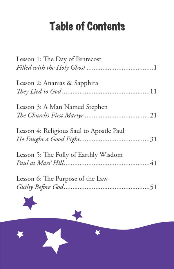 New Testament Highlights I - Primary Workbook (Digital)