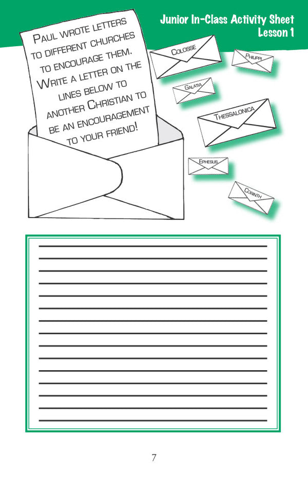New Testament Highlights II - Junior Workbook (Digital)