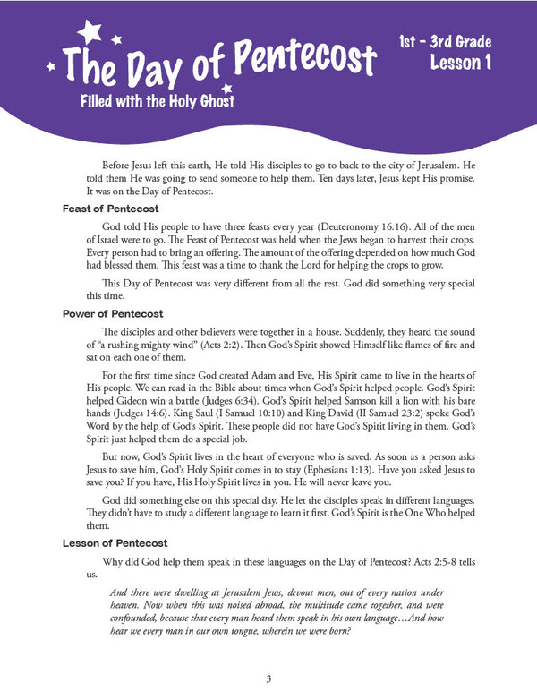 New Testament Highlights I - Teacher's Manual (Digital)