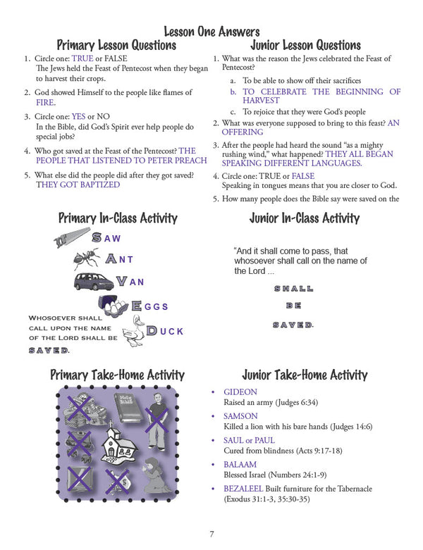 New Testament Highlights I - Teacher's Manual (Digital)