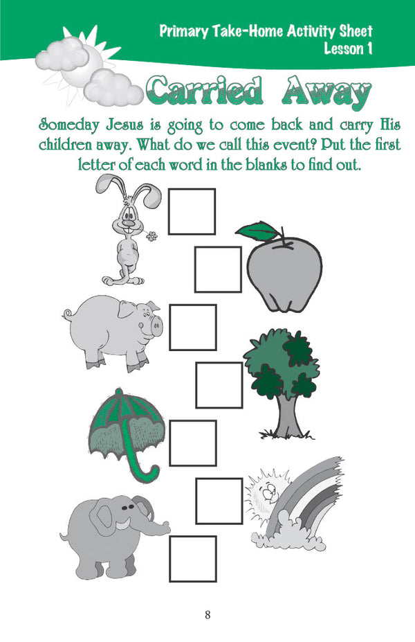 New Testament Highlights II - Primary Workbook