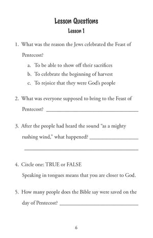 New Testament Highlights I - Junior Workbook