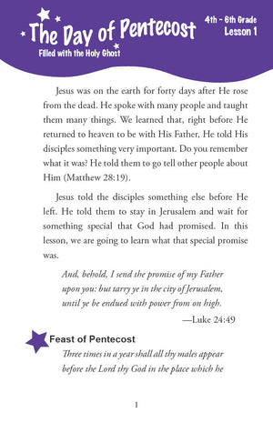 New Testament Highlights I - Junior Workbook