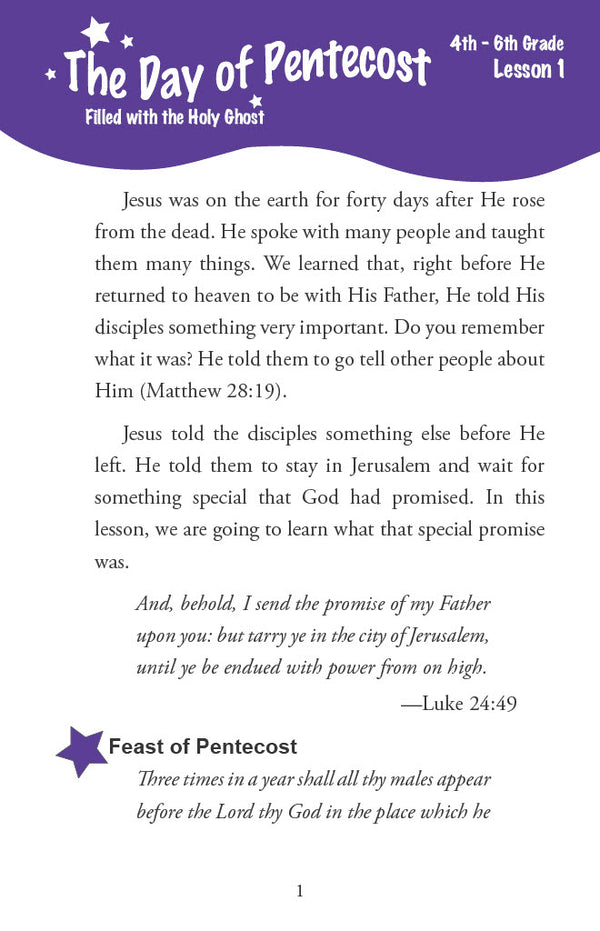 New Testament Highlights I - Junior Workbook (Digital)